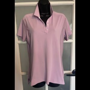 Adidas Women’s Golf Polo- women’s size M- Purple